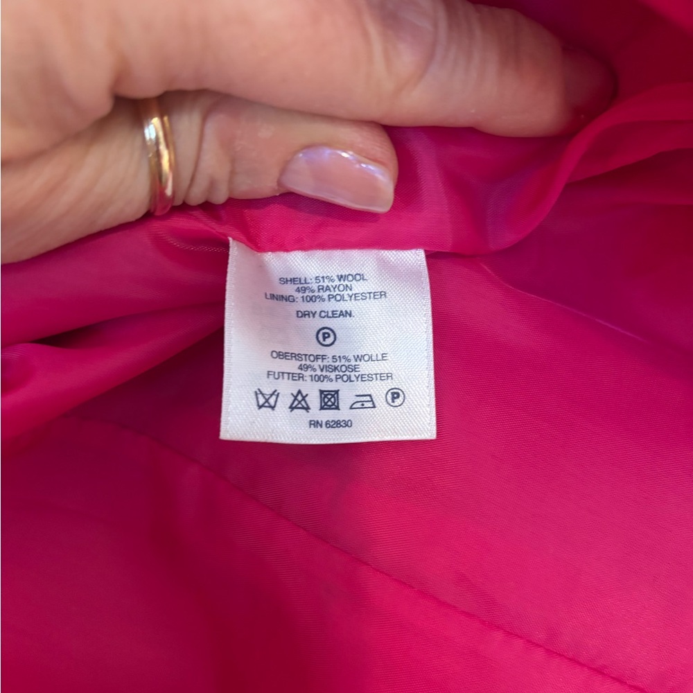 Lands End Wool Blend Spring Coat - Picture 6 of 10